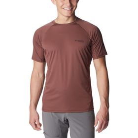 Columbia AO4399-640 M Titan Pass Erkek Kırmızı Outdoor T-Shirt