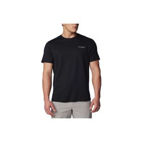 Columbia AO4786-010 Summit Valley SS Crew Siyah Outdoor Erkek T-shirt