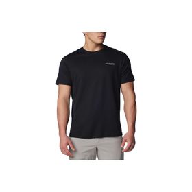 Columbia AO4786-010 Summit Valley SS Crew Siyah Outdoor Erkek T-shirt