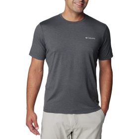 Columbia AO5545-011 Tech Trail Crew Neck II Gri Outdoor Erkek T-Shirt