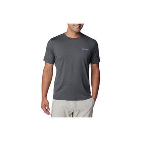 Columbia AO5545-011 Tech Trail Crew Neck II Gri Outdoor Erkek T-Shirt
