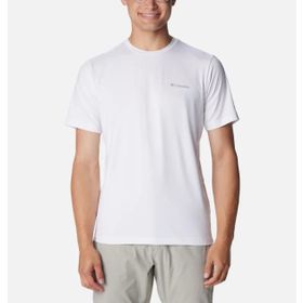 Columbia AO5545-100 Beyaz Tech Trail Erkek Outdoor T-Shirt