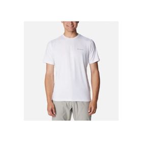 Columbia AO5545-100 Beyaz Tech Trail Erkek Outdoor T-Shirt