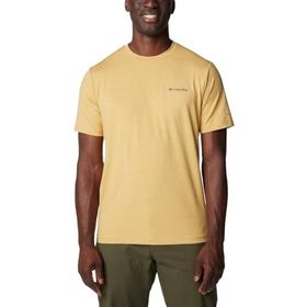 Columbia AO5545-292 Tech Trail Crew Neck II Kahverengi Outdoor Erkek T-Shirt