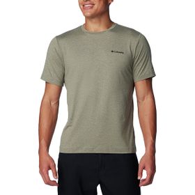 Columbia AO5545-397 Tech Trail Crew Neck II Yeşil Outdoor Erkek T-Shirt
