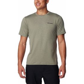 Columbia AO5545-397 Tech Trail Crew Neck II Yeşil Outdoor Erkek T-Shirt