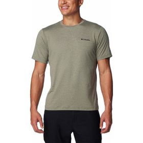 Columbia AO5545-397 Tech Trail Crew Neck II Yeşil Outdoor Erkek T-Shirt