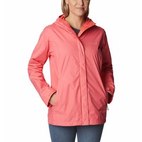Columbia Arcadia II Pembe Kadın Yağmurluk