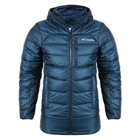 Columbia Autumn Park Down Hooded 1930241-464 Lacivert Erkek Mont