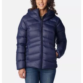 Columbia Autumn Park Down Hooded Lacivert Kadın Mont