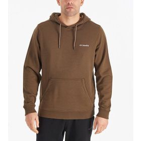 Columbia Basic Sm Logo Kahverengi Haki Kapüşonlu Erkek Sweatshirt