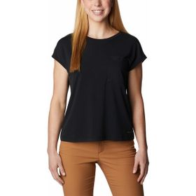 Columbia Boundless Trek Siyah Kısa Kollu Kadın T-shirt