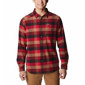 Columbia Cornell Woods Flannel Kırmızı Erkek Uzun Kollu Gömlek