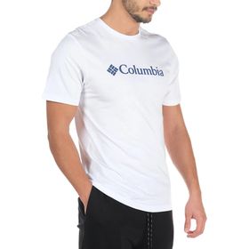 Columbia CS0001-100 Csc Basic Logo Erkek Beyaz T-Shirt