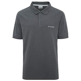 Columbia CS0084-011 Gri M Cascade Range Solid Polo Yaka Erkek T-Shirt