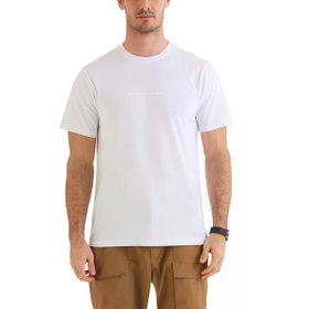 Columbia CS0121-100 Csc Bar Split Graphic Beyaz Kısa Kollu Erkek T-shirt