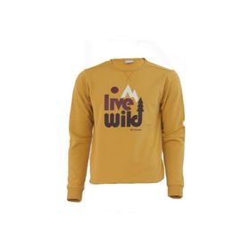 Columbia CS0200-718 Wild Crew Sarı Erkek Sweatshirt