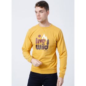 Columbia CS0200 Kapüşon Yaka Sarı Erkek Sweatshirt