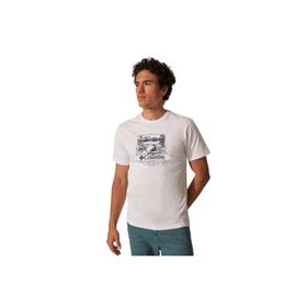Columbia CS0232-100 CSC M Lakeside Badge SS Tee Erkek Kısa Kollu T-Shirt