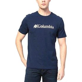 Columbia CS0232-466 Csc M Lakeside Badge Erkek Lacivert Outdoor Tişört
