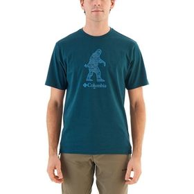 Columbia CS0242-414 Yeşil CSC Checkered Peaks Erkek Kısa Kollu T-Shirt
