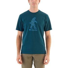 Columbia CS0242-414 Yeşil CSC Checkered Peaks Erkek Kısa Kollu T-Shirt