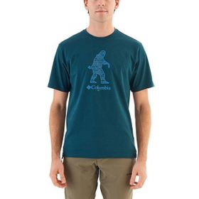 Columbia CS0242-414 Yeşil CSC Checkered Peaks Erkek Kısa Kollu T-Shirt