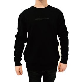 Columbia CS0274 Csc Basic Bar Split Crew Siyah Erkek Sweatshirt