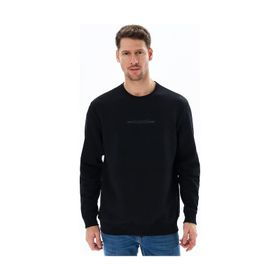 Columbia CS0274 Csc M Bar Split Crew Siyah Erkek Sweatshirt