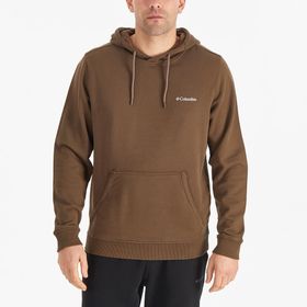 Columbia CS0275-319 Basic SM Logo Kahverengi Kapüşonlu Erkek Hoodie