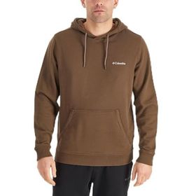 Columbia CS0275-319 Basic SM Logo Kahverengi Kapüşonlu Erkek Hoodie