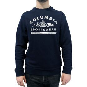 Columbia CS0277 Csc Basic Camping Animals Crew Lacivert Erkek Sweatshirt