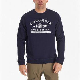 Columbia CS0277 Csc Basic Camping Animals Crew Lacivert Erkek Sweatshirt