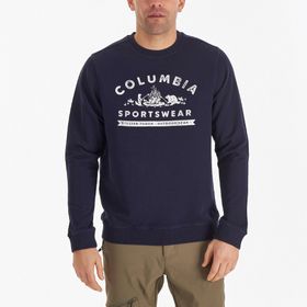 Columbia CS0277 Csc Basic Camping Animals Crew Lacivert Erkek Sweatshirt