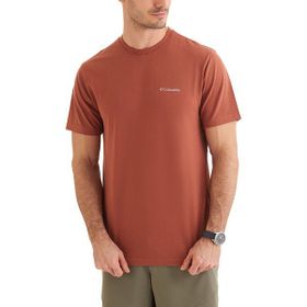 Columbia CS0282 CSC M Basic Sm Logo Brushed Ss Tee Kahverengi Erkek T-shirt