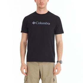 Columbia CS0287-010 Csc M Basic Logo Brushed Kısa Kollu Siyah Erkek T-Shirt