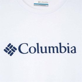 Columbia CS0287-100 Beyaz Erkek T-shirt