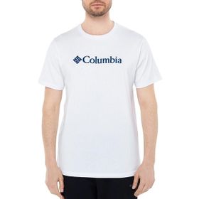 Columbia CS0287-100 M Basic Erkek Beyaz Outdoor T-Shirt