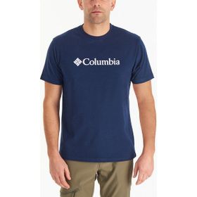 Columbia CS0287 9110141 Csc M Basic Big Logo Brushed Koyu Lacivert Erkek T-shirt