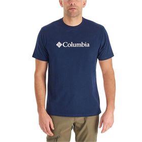 Columbia CS0287 9110141 Csc M Basic Big Logo Brushed Koyu Lacivert Erkek T-shirt