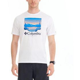 Columbia CS0304-100 CSC M Colorful Vista SS Tee Beyaz Erkek Kısa Kollu T-shirt