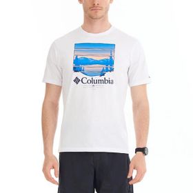 Columbia CS0304-100 CSC M Colorful Vista SS Tee Beyaz Erkek Kısa Kollu T-shirt