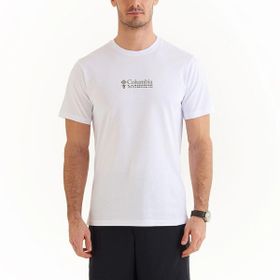 Columbia CS0309-100 Csc Ripples Mini Beyaz Kısa Kollu Erkek Outdoor T-shirt