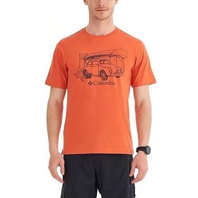 Columbia CS0312-850 Bugventure Erkek Turuncu Outdoor T-Shirt