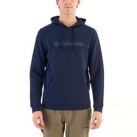 Columbia CS0332 Csc Branded Shadow Mavi Kapüşonlu Erkek Sweatshirt