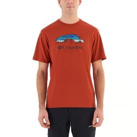 Columbia CS0336-636 Turuncu CSC Hikers Haven Erkek Kısa Kollu T-Shirt