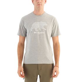 Columbia CS0342-044 Gri CSC Checkered Peaks Erkek Kısa Kollu T-Shirt