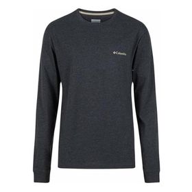 Columbia CS0354-012 Csc M Basic Sm Logo Ls Tee Gri Erkek T-Shirt