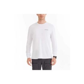 Columbia CS0354-100 Csc M Basic Sm Logo Ls Tee Beyaz Erkek T-Shirt