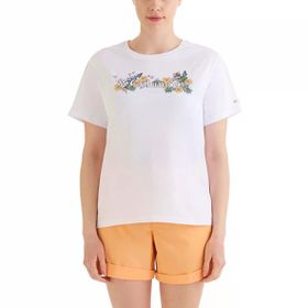 Columbia CS0366_100 Csc North Cascade Beyaz Kısa Kollu Kadın T-shirt